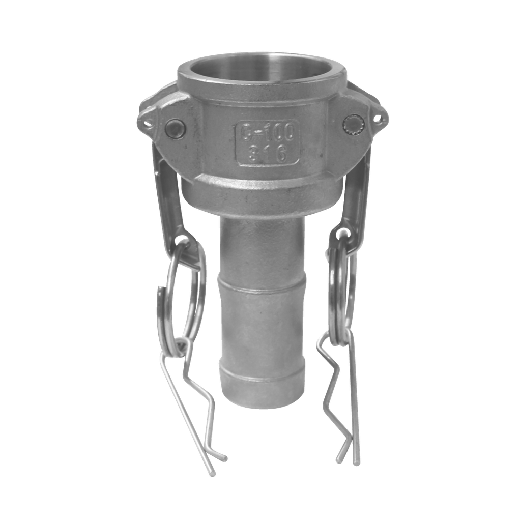Camlock Acero Inoxidable 304 parte C de 1"