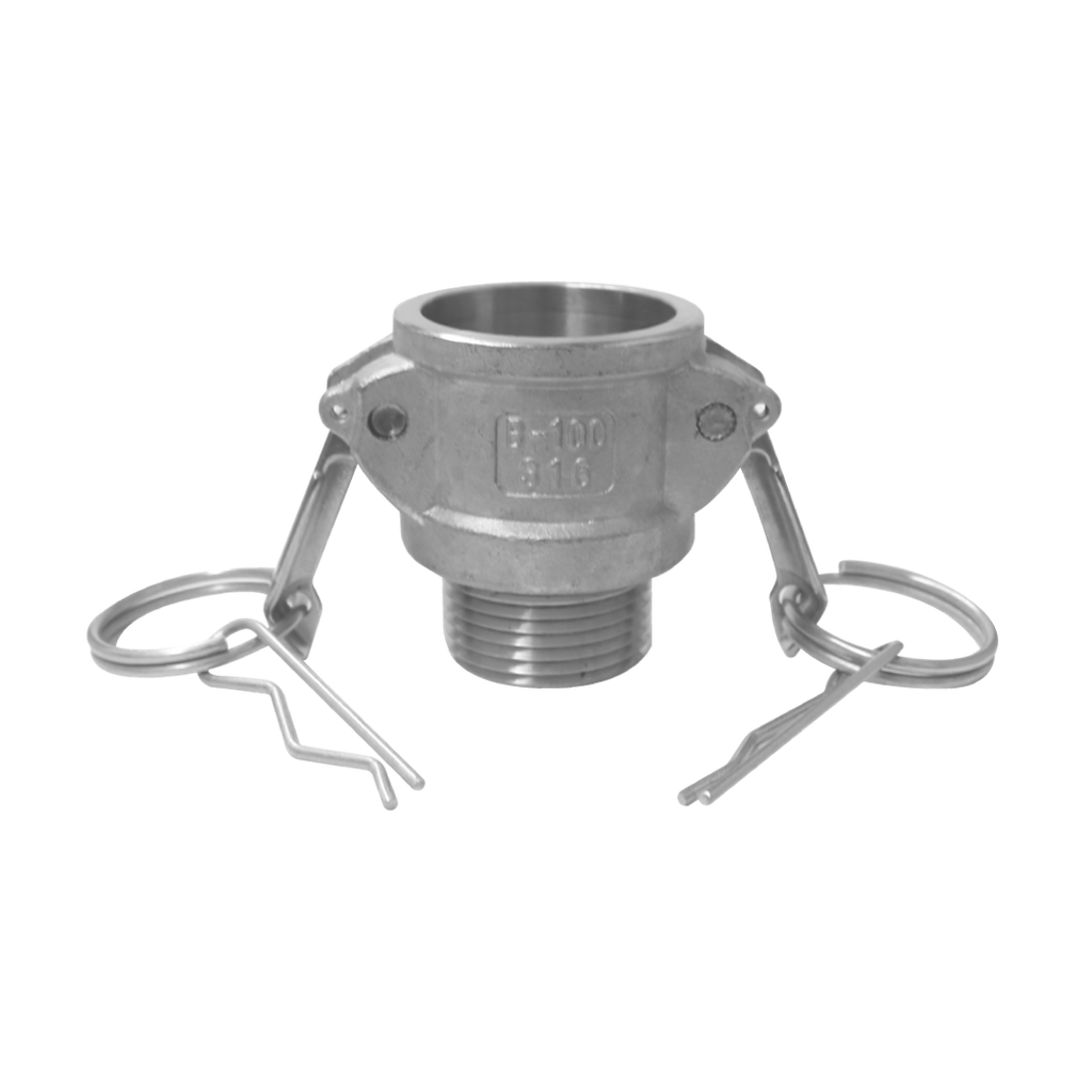 Camlock Acero Inoxidable 304 parte B de 2"