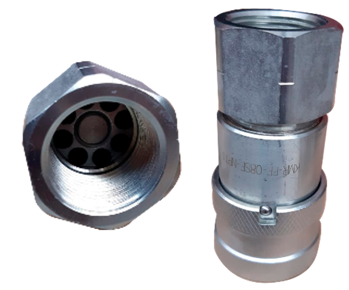 Cople Hidráulico Cara Plana a Hembra NPT (3/8")