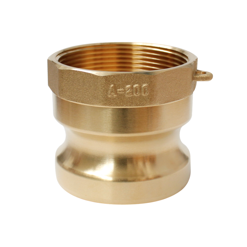 Camlock Bronce parte A de 4"