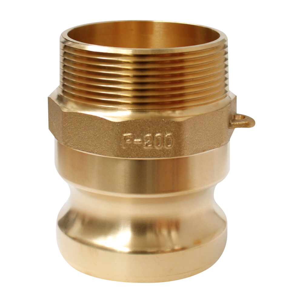 Camlock Bronce parte F de 4"