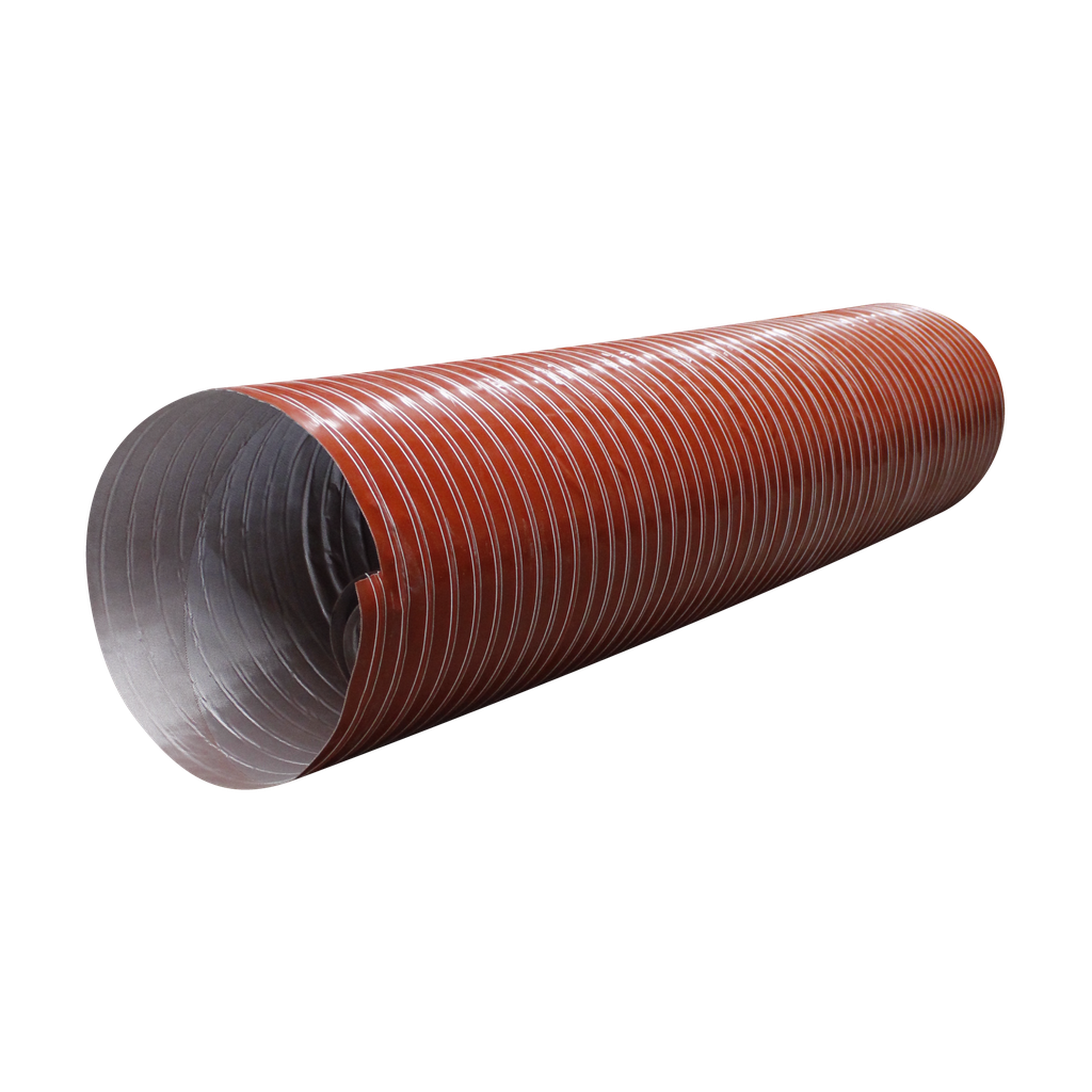 DUCTO DE SILICON PARA ALTA TEMPERATURA 8" 4 MTS X ROLLO