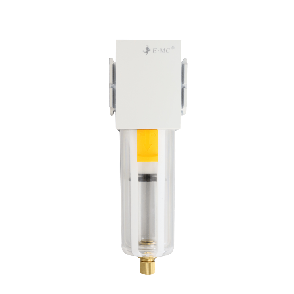 Filtro 40 micras, tamaño 2 purga manual puertos 1/8" NPT