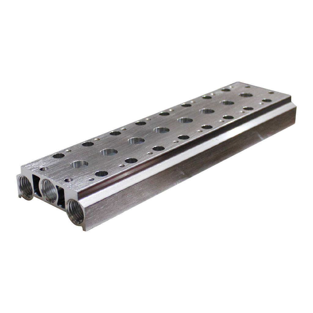 Manifold placa base, 8 estaciones