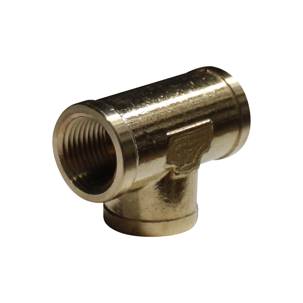 [R-RED-101B-06-04-06] TEE FORJADA HEMBRA NPT REDUCCIÓN