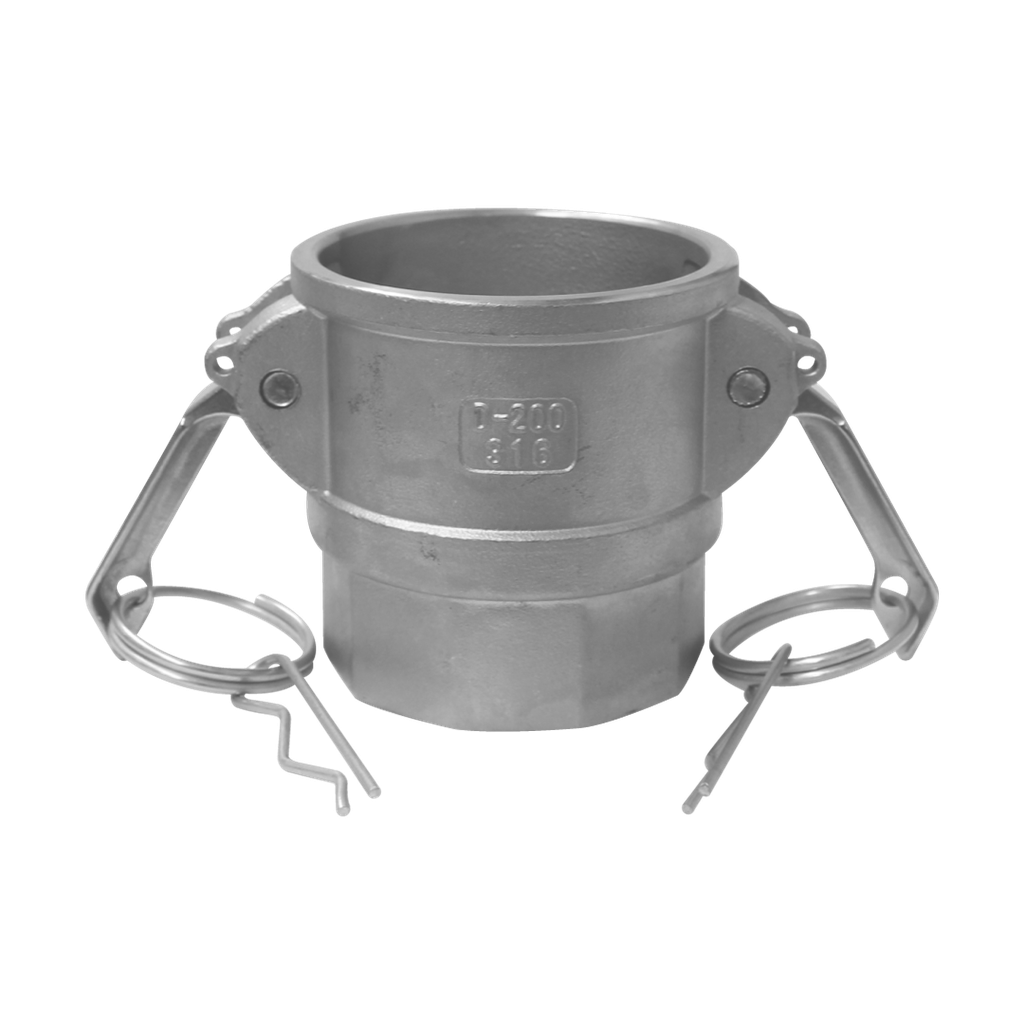 Camlock Acero Inoxidable 304 parte D de 4"