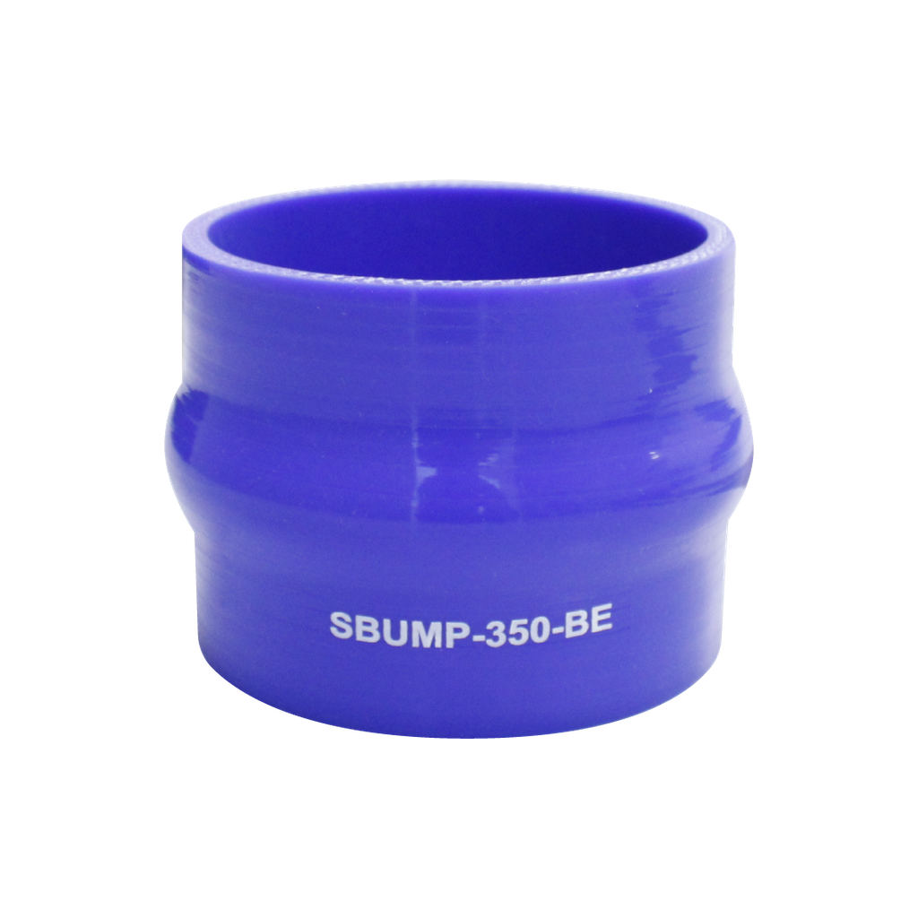 MANGUERA SILICON TIPO JOROBA 2-1/2" AZUL