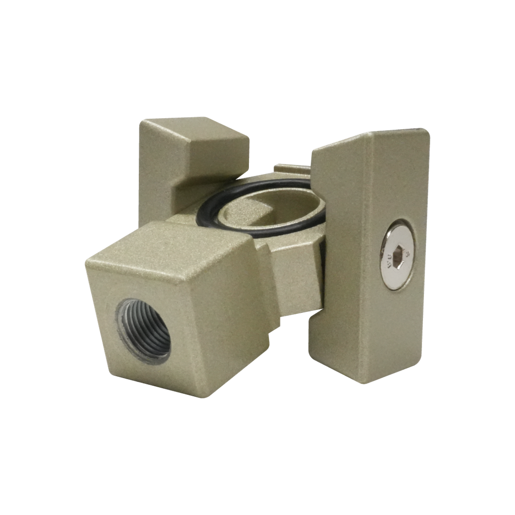 Separador de modulos tipo T para FRL, EC3000 puertos 1/8"