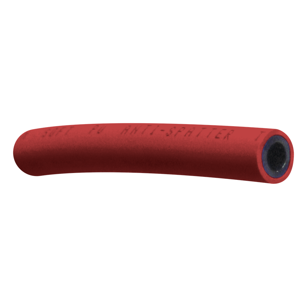 Tubing resistente a la flama y al chisporroteo diamétro 8 mm rollo/100M color rojo