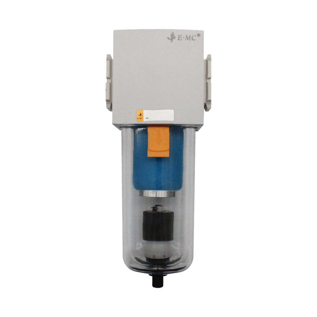 Filtro 0.3 micras, tamaño 4, purga autómatica, puertos 3/8'' NPT