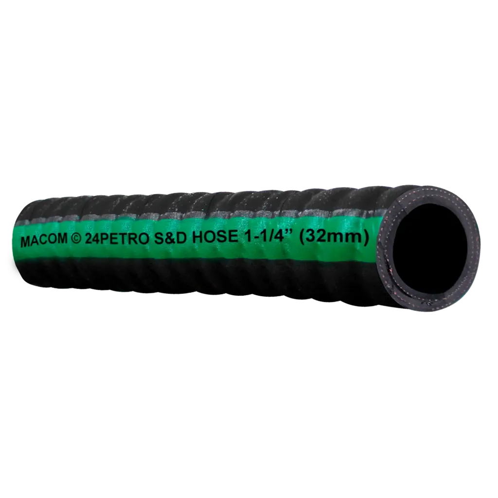 [24PETRO-125-30M] MANG P/SUCCION Y DESCARGA DE GASOLINA Y ACEITE 150 PSI  1-1/4"