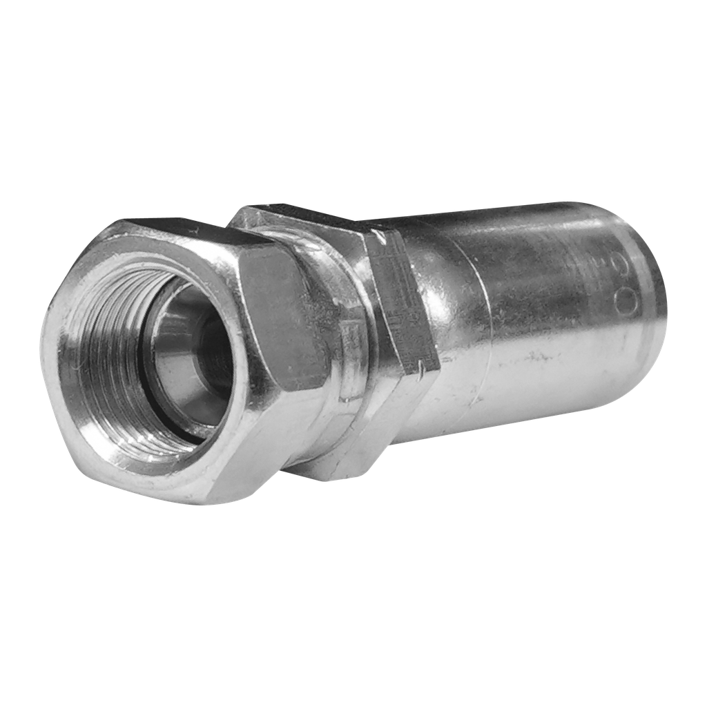 [KTP12-0606] HEMBRA JIS GIRATORIA ASIENTO A 30° P/ MANG TERMOPLASTICA 6-6
