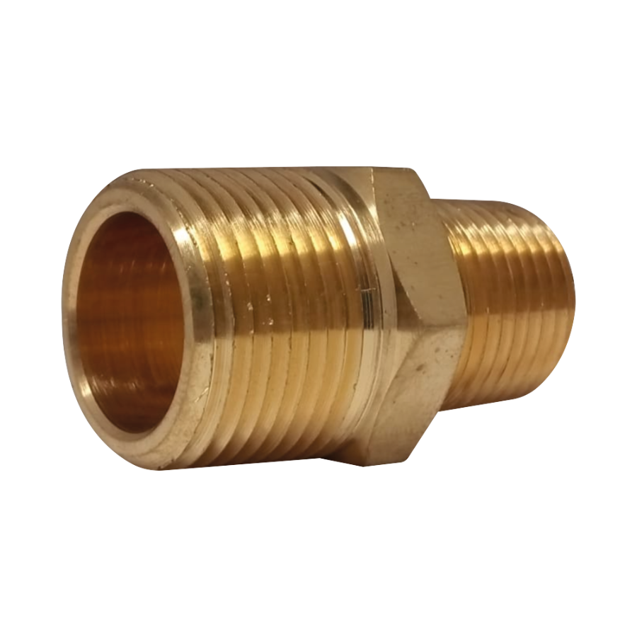 [R-123B-06-04] NIPLE HEXAGONAL  REDUCTOR 3/8 A 1/4