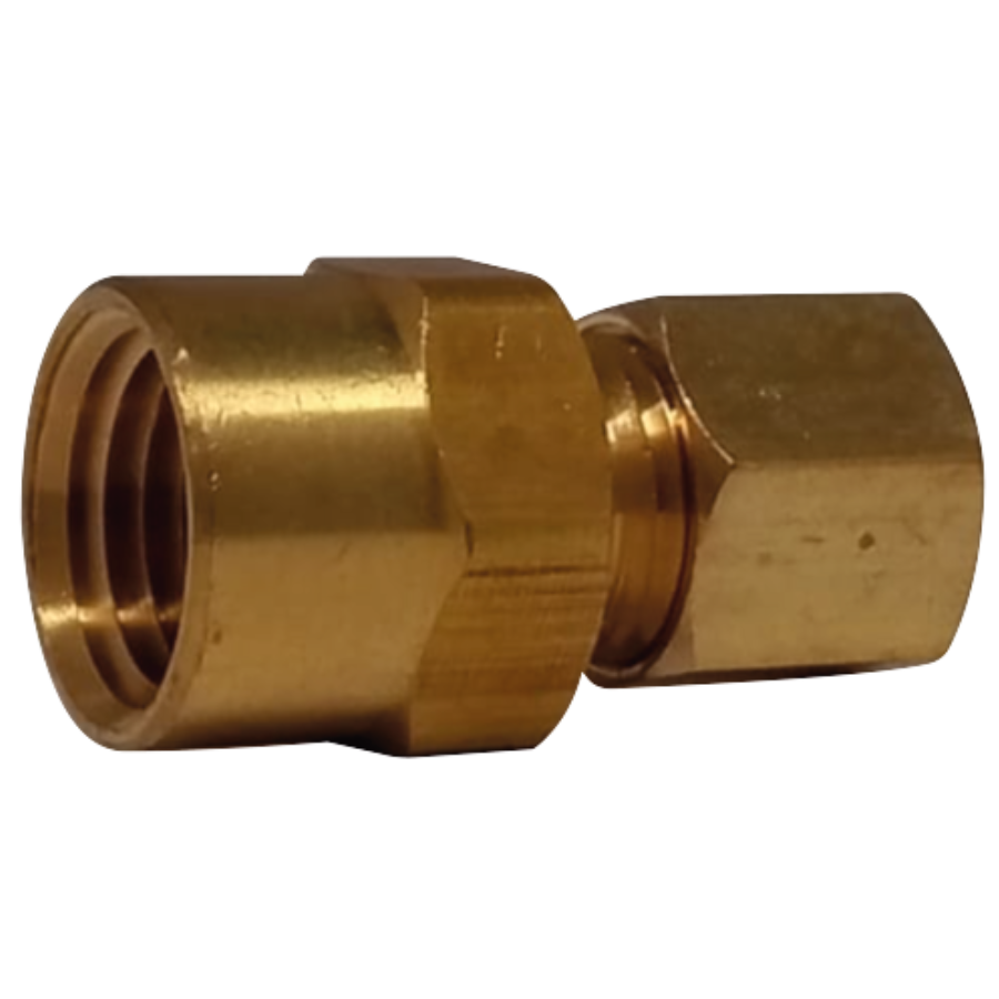 [R-66F-06-02] Conector Hembra Para Compresion 3/8  1/8