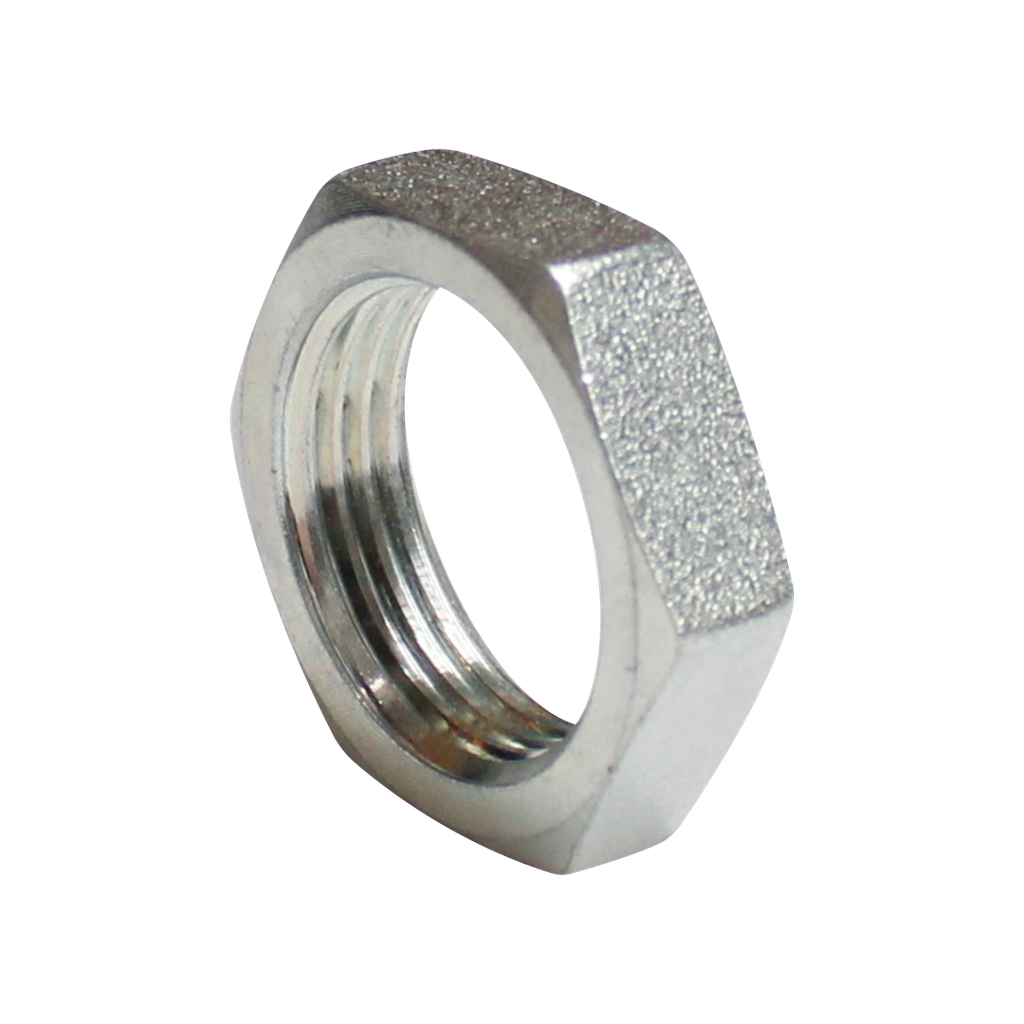 [FS-0306-16] Tuerca para conector Pasamuro cara plana 1"