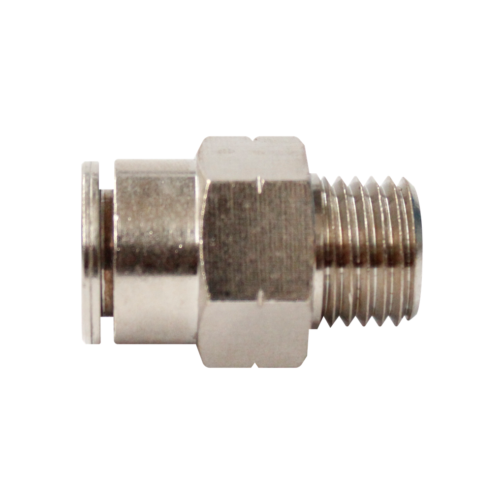 CONEXION METALICA 3/8 A MACHO NPT 1/4