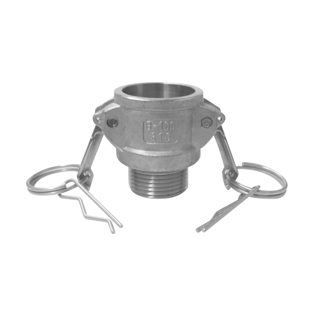 Camlock Aluminio parte B de 1 1/2"