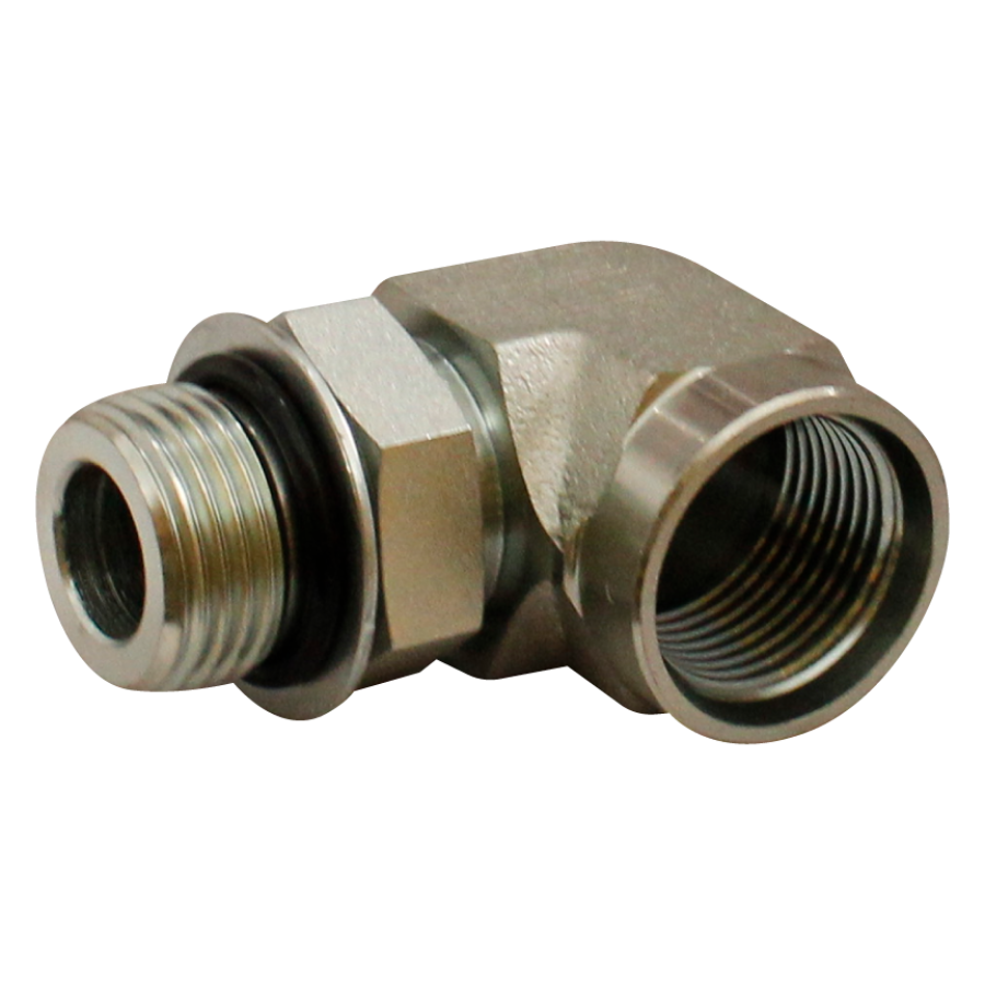 [6815-06-06] Codo a 90° Macho O´ring Boss x Hembra O´ring Boss