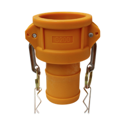 [GR-C200] Camlock de Nylon parte C de 2"