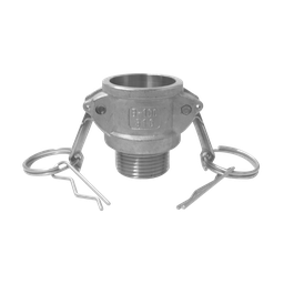 [SS304-B100] Camlock Acero Inoxidable 304 parte B de 1"