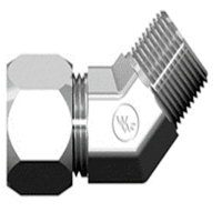 [C2503-10-08] Codo a 45° Bite Type x Hembra NPT