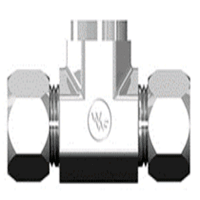 [C2602-06-06-04] Tee unión BITE TYPE con Hembra NPT al centro