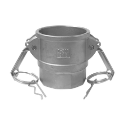 [SS304-D200] Camlock Acero Inoxidable 304 parte D de 2"