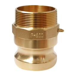 [BR-F300] Camlock Bronce parte F de 3"