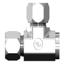 [C2606-12-12-12] Tee unión BITE TYPE con Hembra NPT lateral