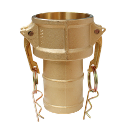 [BR-C400] Camlock Bronce parte C de 4"