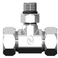 [C6803-08-08-08] Tee BITE TYPE con Macho Oring Boss al centro.