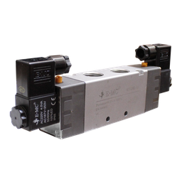 [RV5242-15E2] Electroválvula 5/2 dos bobinas, tamaño 4, 220 VAC puertos 1/2'' BSP