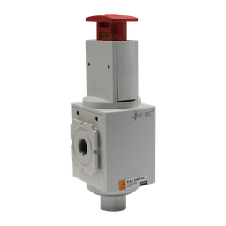 [EAS3000-02] Válvula de alivio para serie EA, tamaño 3 puertos1/4'' BSP
