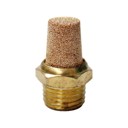 [STN-20] Silenciador tipo barril de Bronce 3/4" NPT Material Latón / Bronce