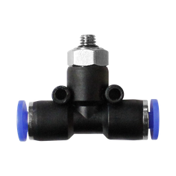[PT04M5] Conector rápido "T" manguera 4 MM cuerda central M5