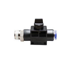 [HVFS 10 1-4] Válvula de Cierre manguera 10 MM cuerda 1/4" BSP