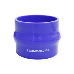 [SBUMP-300-BE] MANGUERA SILICON TIPO JOROBA 3" AZUL
