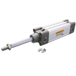 [FVBC100X60-S] Cilindro normalizado ISO 15552, diámetro de émbolo magnético 100 mm, carrera 60 mm amortiguación neumática, puertos 1/2" BSP