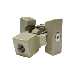 [Y31-01] Separador de modulos tipo T para FRL, EC3000 puertos 1/8"