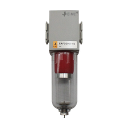 [EAFD2000-02] Filtro 0.01 micras, tamaño 2, purga manual puertos 1/4'' BSP 