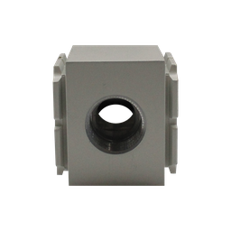 [EA3001-02] Módulo de derivación, para serie EAC, tamaño 3, 3 conexiones, puertos 1/4" BSP