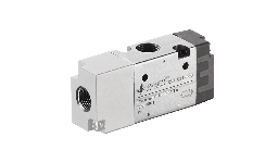 [RVA3211-06Q] Válvula neumática, 3/2 monoestable, 1 serie, retorno neumático, puertos 1/8" BSP