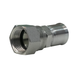 [TF040-0812] HEMBRA JIC CRIMPABLE UNA PIEZA 8-8 P/MANG TEFLON