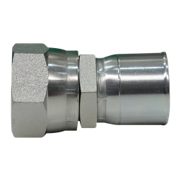 [TF040-1621] HEMBRA JIC CRIMPABLE UNA PIEZA 16-16 P/MANG TEFLON