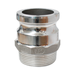 [AL-F075] Camlock Aluminio parte F de 3/4"