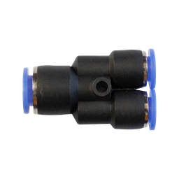 [PW10-08] Conector  Rápido tipo "Y" con reduccion 10-08 MM