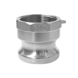 [SS304-A075] Camlock Acero Inoxidable 304 parte A de 3/4"